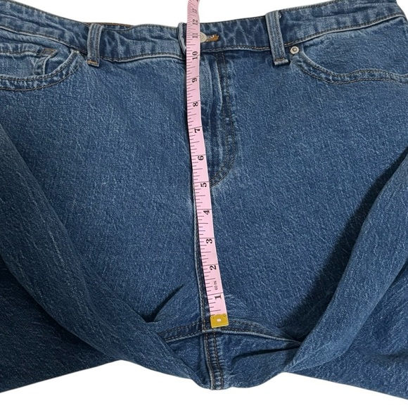 THE LOFT - SZ. 12P - THE HOFFMAN WASH - WIDE LEG CROP JEANS - OMBRE EFFECT - B10 - Picture 7 of 12